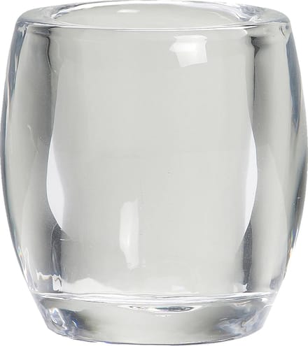 Bolsius Waxinelichtjeshouder Houder voor theelicht 77/72 Transparant (per 6 stuks)