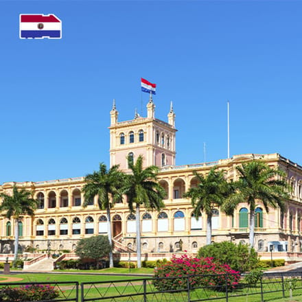 InternationalSIM Data Simkaart Paraguay - 3 GB - 15 dagen