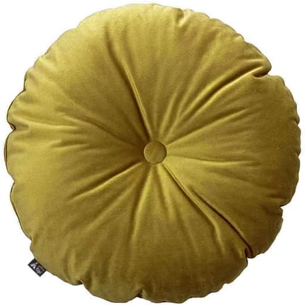 Kussen Yellow Tipi Candy Dot Posh Velvet