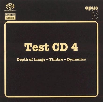 Various Artists - Test CD 4 "Depth Of Image-Timbre-Dynamics" (SACD)