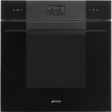 SMEG Pyro steam Galileo Oven Oven , Linea, 60 cm, Combi-stoom, Zwart, A+, Pyrolyse