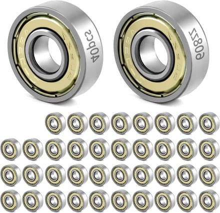 20 stuks mini kogellagers voor skateboards en inline skates 8x22x7mm
