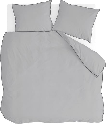 Walra Dekbedovertrek Sweet Softy - 200x220 - 100% Katoen - Grijs