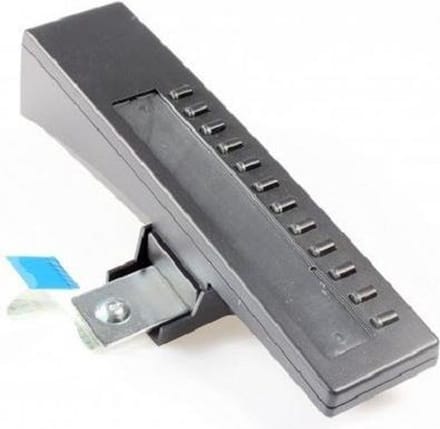 Panasonic KX-T7545CE-B -  DSS 12 key add on module zwart