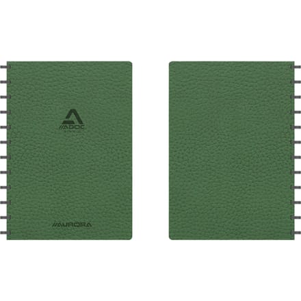 Adoc Business schrift | ft A4 | 144 bladzijden | geruit 5 mm | groen