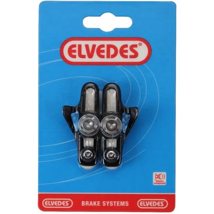 Elvedes Race velgremschoenen - 55mm - White Compound - Shimano compatibel - Aluminium cartridge