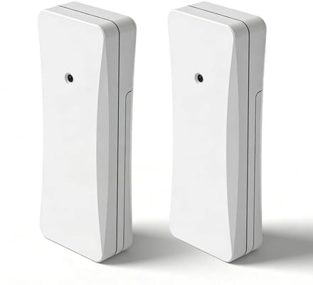 Buitensensor Weerstation - Draadloze Sensor - Weer Meten - 3 Instelbare Kanalen - 2 Stuks - Wit