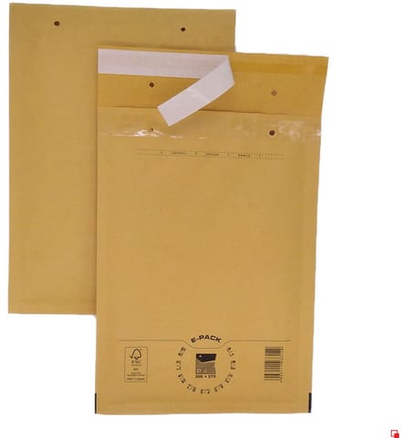 heykapak D-Serie - Luchtkussenzak - 200x275mm - Bruin - FSC Gecertificeerd
