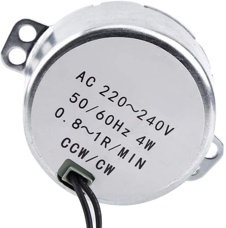 Elektrische Motor - Synchrone Motor - Display Rotatie - CW/CCW Draaibaar - 4W 0.8-1RPM