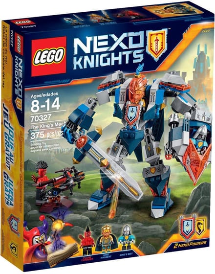 LEGO NEXO KNIGHTS The King's Mech, Bouwpakket, 8 jaar, 375 stuk(s)