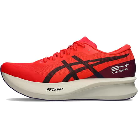 ASICS S4+ Yogiri Rouge Flash Gris Porteur 44 red