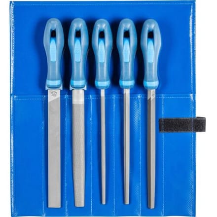 PFERD TOOLS 11800532 Werkplaatsvijlenset kap 2 in PVC-roltas Lengte 200 mm 1 stuk(s)