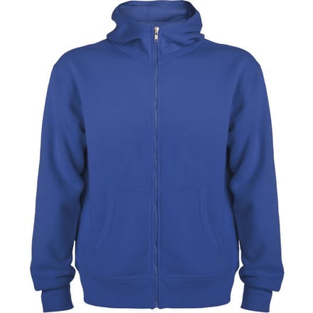 Roly Heren Montblanc Full Zip Hoodie (Koningsblauw)