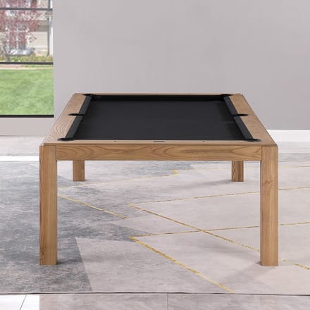 Top Table Lexor Pooltafel Dinner Design Vintage Oak 7FT