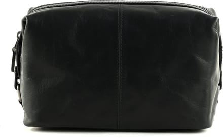 SADDLER Toilettas Braga Toiletry Bag Black Zwart