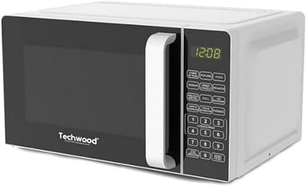 Magnetron met Grill - Compacte Oven - Snel Maaltijden Bereiden - Digitale Bediening - 20 Liter Inhoud - Wit