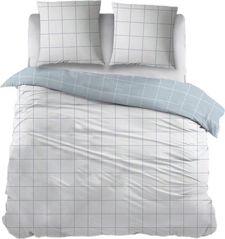 Snoozing Amelie Dekbedovertrek - Extra breed - 260x200/220 cm - Blauw