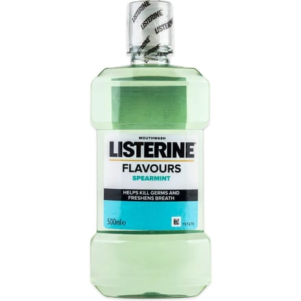 Listerine mondwater smaken groene munt 500 ml
