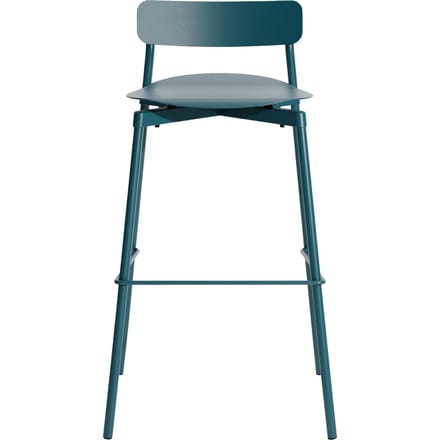 Petite Friture Fromme Barkruk - ocean blue - Zithoogte 75 cm