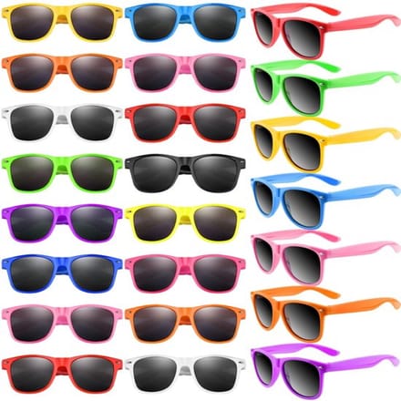 Dailygoody - Zonnebril Party - Neon Kleuren - - Bulk Goody Bag