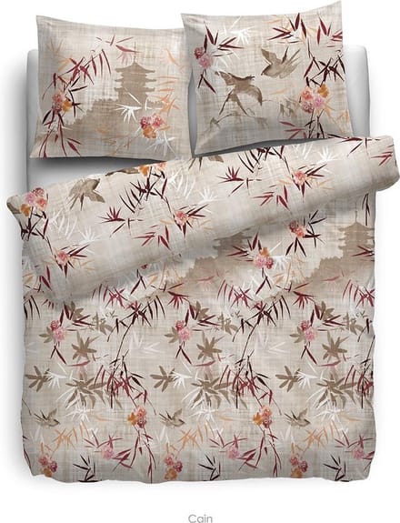 HNL Refined Satin Cain Dekbedovertrek - Litsjumeaux XL - 260x200/220 cm - Multi
