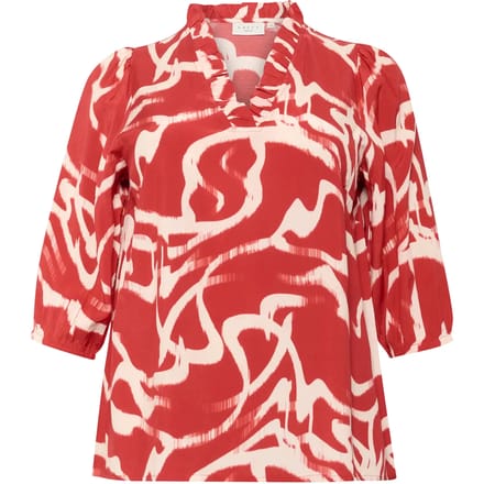 Vrouwenblouse KAFFE Curve Maren Frill