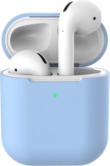 Siliconen case | geschikt voor airpods | pastel blauw