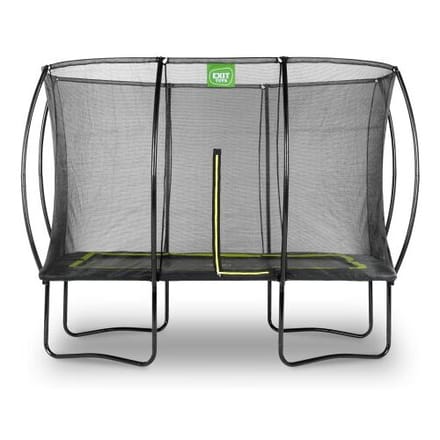 EXIT Silhouette Trampoline 214x305cm - Op Poten - Rechthoekig - Trampoline Buiten - Voor Kinderen - Zwart