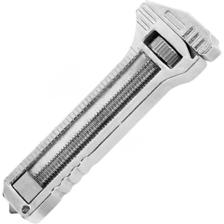 Compacte Ti Multitool Mini Verstelbare Sleutel Flesopener Nageltrekker Draagbaar Multifunctioneel Gereedschap white