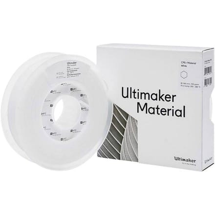 UltiMaker 1645 Filament CPE+ Chemisch bestendig 2.85 mm 700 g Wit 1 stuk(s)