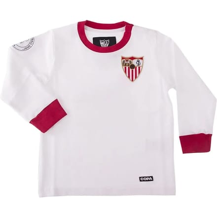 COPA - Sevilla FC 'Mijn Eerste Voetbalshirt' - Kinderen - Wit - 86