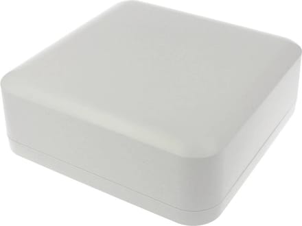 Hammond Electronics 1556HAGY Universele behuizing – 200 x 200 x 70 mm – ABS kunststof – Brandvertragend – Grijs