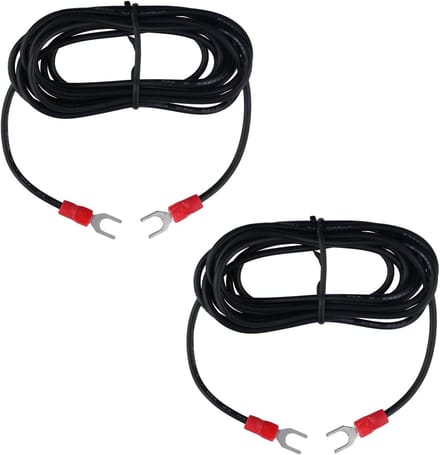2 Stuks Draaitafel Aarde Draden - Duurzame PVC Aarde Draad voor Platenspelers
