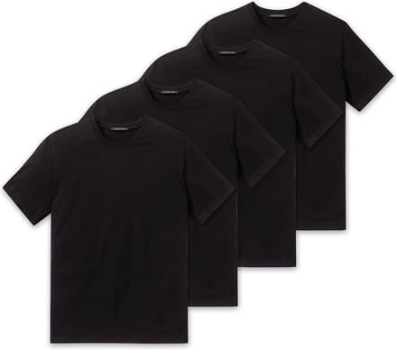 SCHIESSER T-shirt American T-Shirt Verpakking van 4