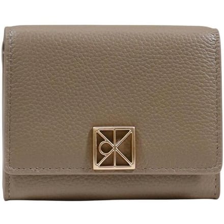 Portemonnee Calvin Klein Jeans EMBLEM HW PEBBLE TRIFOLD W/ZIP LV04F1128G