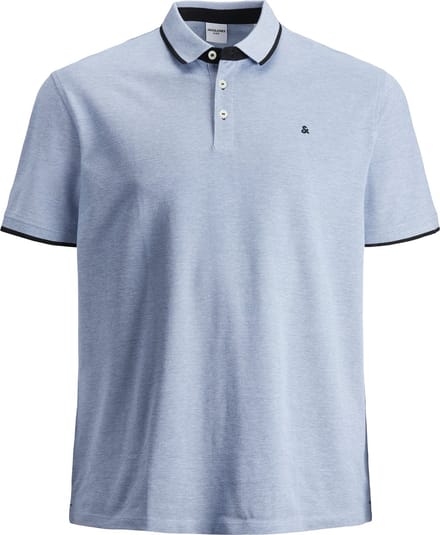 Jack & Jones heren polo shirt plus size paulos blauw II