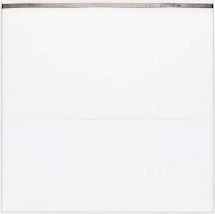Briljant Baby Wieg Laken met Bies - 75x100 - Grijs - 2 Pack