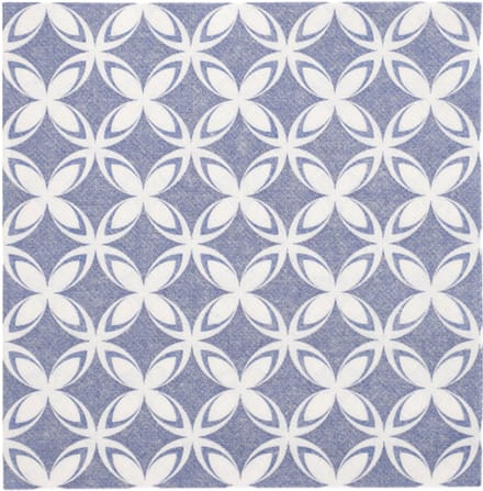 50 Servetten ROYAL Collection 1/4 vouw 40 cm x 40 cm Delft