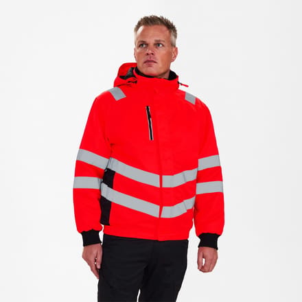 Engel Safety pilot jack 1247-935 - Hi-vis Red / Black - S