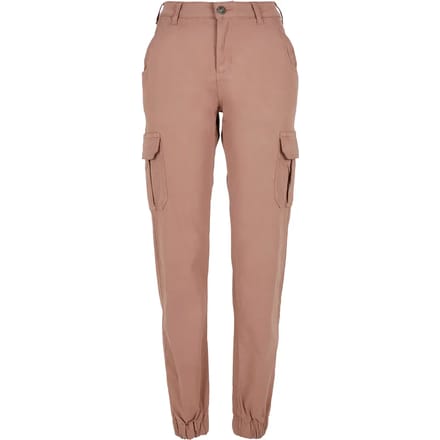 Urban Classics - High Waist Cargobroek - Taille, 29 inch - Roze