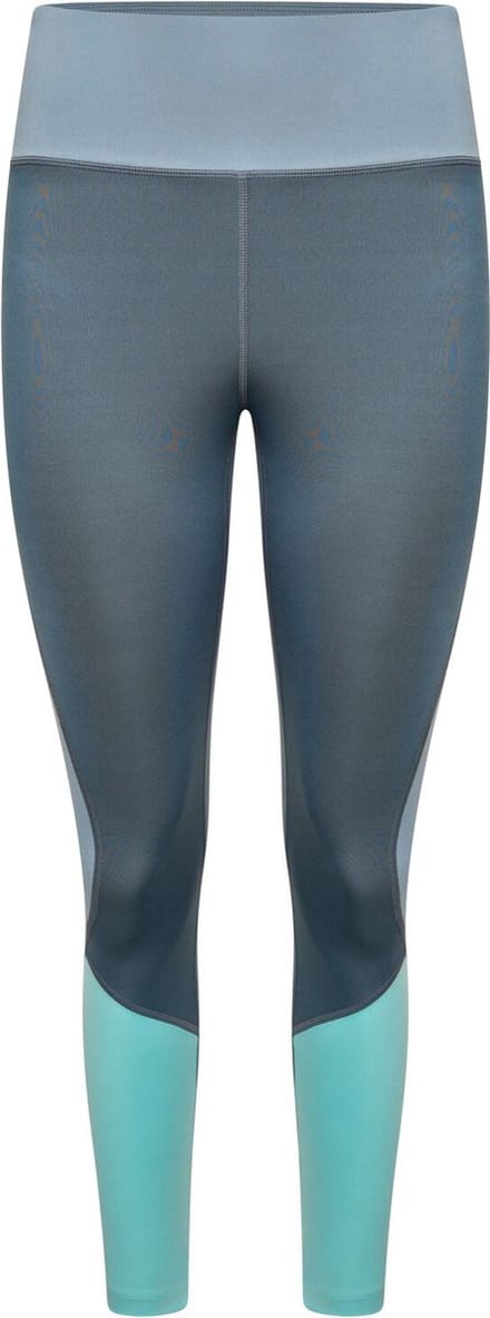 Dare2B, Upgraded Dames Sportlegging, Orion Grey/Green, Maat 42