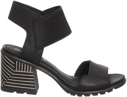 Sorel Sandalen Nadia Zwart natuurlijk leer - 38