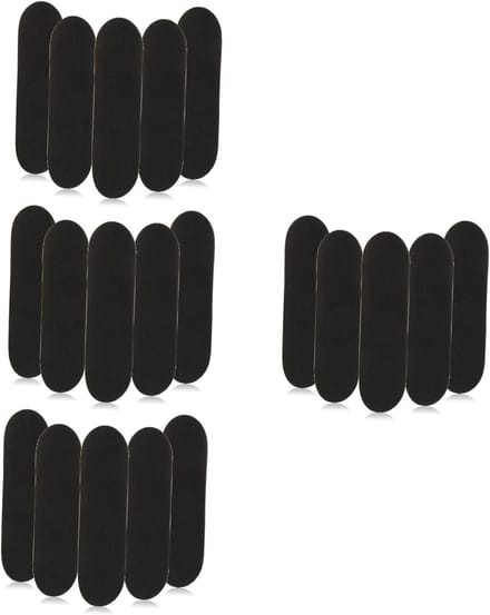 Griptape Sets - Vinger skateboard - Hobby Speelgoed - Antislip Materiaal - 20 Stuks - Zwart