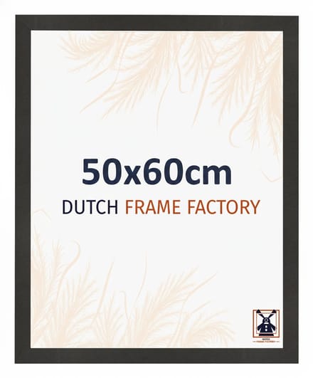 Fotolijst 50x60 cm - MDF - Zwart Mat - Benno