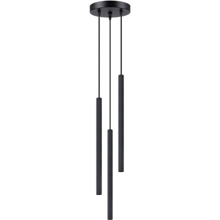 Sollux Lighting Hanglamp Arche - G9 - zwart - staal - 120x20x20cm
