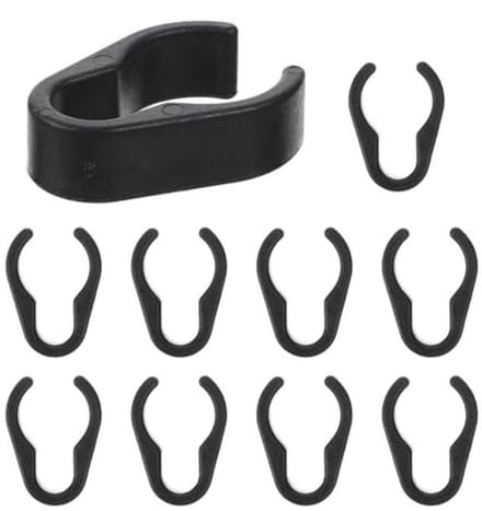 Microfoonstandaard Kabelhouder 10-pack - Kunststof Kabelclips voor KTV Microfoon
