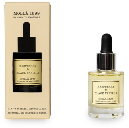 Cereria Molla 1899 wateroplosbare etherische olie - Raspberry & Black vanilla - 30 ml