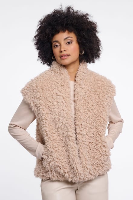 Rino & Pelle Jassen - Freya waistcoat - Bruin