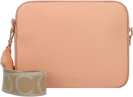 COCCINELLE Leren Schoudertas Tebe Crossover Bag Sunrise Abrikoos