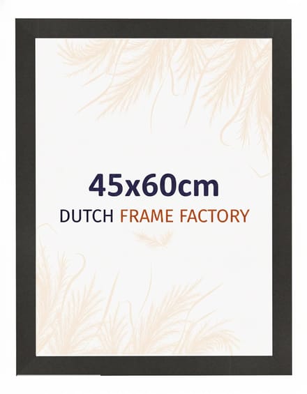 Fotolijst 45x60 cm - MDF - Zwart Mat - Benno